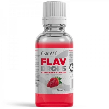 OstroVit Flavour Drops - truskawka 50ml