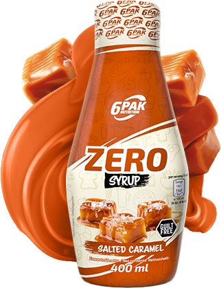 6PAK Syrup Zero Salted Caramel