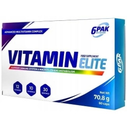 6PAK Vitamin Elite 60 kaps.