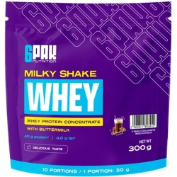6PAK Milky Shake Whey 300g