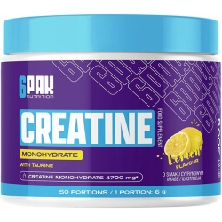 6PAK Nutrition Creatine Monohydrate 300g cytryna