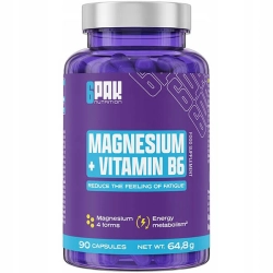 6PAK Nutrition Magnesium + Vit. B6