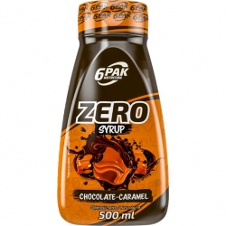 6PAK Syrup ZERO Chocolate-Caramel 500ml