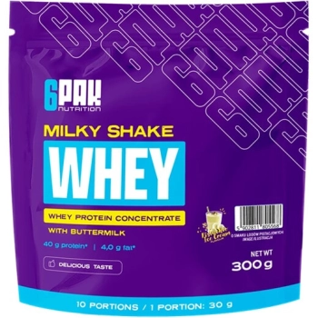 6PAK Milky Shake Whey 300g