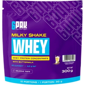 6PAK Milky Shake Whey 300g