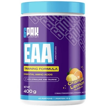 6PAK Nutrition EAA 400g pomarańcza-cytryna
