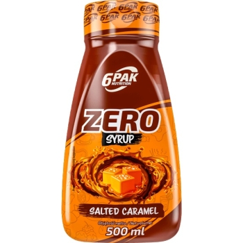6PAK Syrup ZERO Salted Caramel 500ml