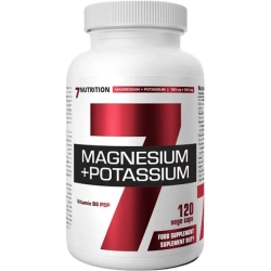 7Nutrition Magnesium + Potassium 120 kapsułek vege