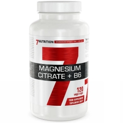 7Nutrition Magnesium Citrate + B6 120 vege kaps.