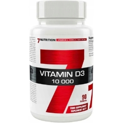 7Nutrition Vitamin D3 10 000 IU 90 tab.