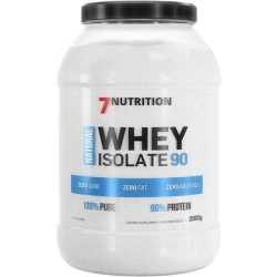 7Nutrition Whey Isolate 90 Natural 2000g - bezsmakowy izolat WPI