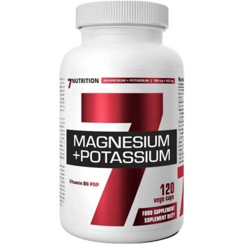 7Nutrition Magnesium + Potassium 120 kapsułek vege