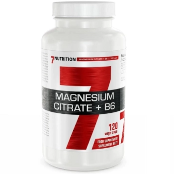 7Nutrition Magnesium Citrate + B6 120 vege kapsułek