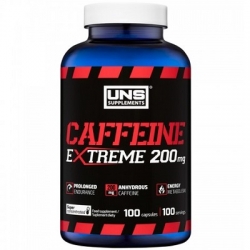UNS Caffeine 200 - 100 kaps.