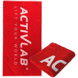 Activlab Ręcznik Treningowy Red Towel 50x100cm