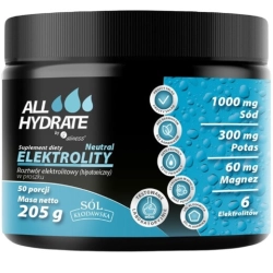 Aliness ALLHydrate Elektrolity Neutral bez cukru bezsmakowe 205g