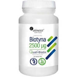 Aliness Biotyna 2500 Quali-Biotin opakowanie 120 tabletek