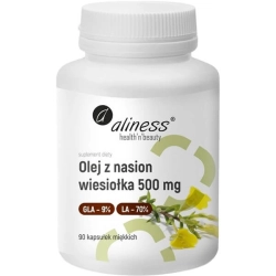 Aliness Olej z nasion wiesiołka 500mg - 90 kapsułek