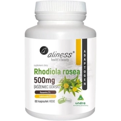 Aliness Rhodiola Rosea 60 kapsułek