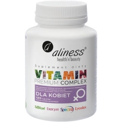 Aliness Premium Vitamin Complex dla kobiet 120 tabletek