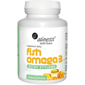 Aliness Fish Omega 3 Estry Etylowe 60 kapsułek