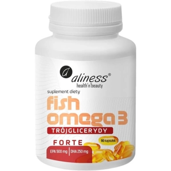 Aliness Fish Omega 3 Trójglicerydy Forte 90 kapsułek