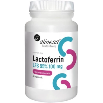 Aliness Laktoferyna LFS 95% 100 mg 30 kapsułek