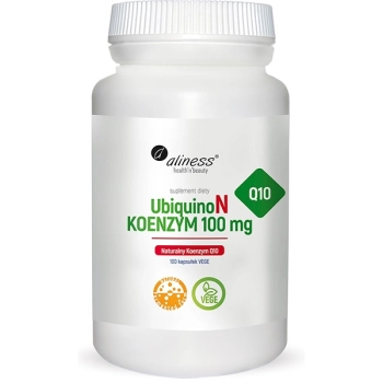 Aliness UbiquinoN Naturalny Koenzym Q10 100mg 100 kapsulek