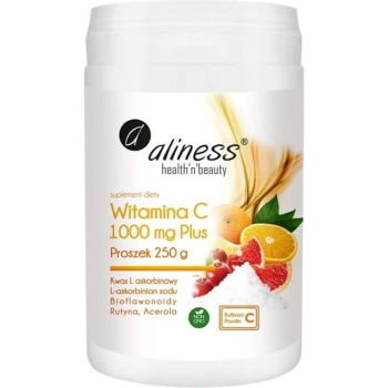 Aliness Witamina C 1000 mg Buforowana PLUS 250g