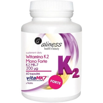 Aliness Witamina K2 MK-7 Mono Forte 60 kapsułek
