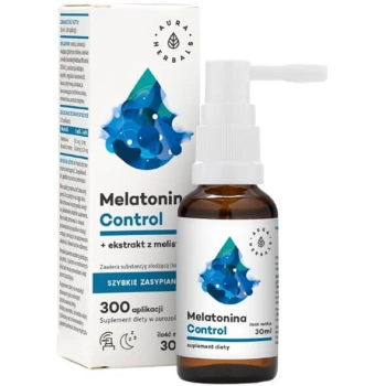 Aura Herbals Melatonina Control + Melisa w aerozolu 30ml