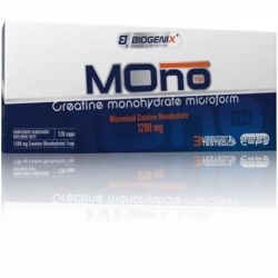Biogenix Mono Creatine Monohydrate Microform 120 kaps.