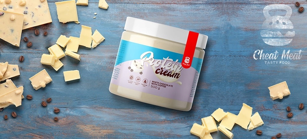 Cheat Meal Protein Spread - krem biała czekolada kawa