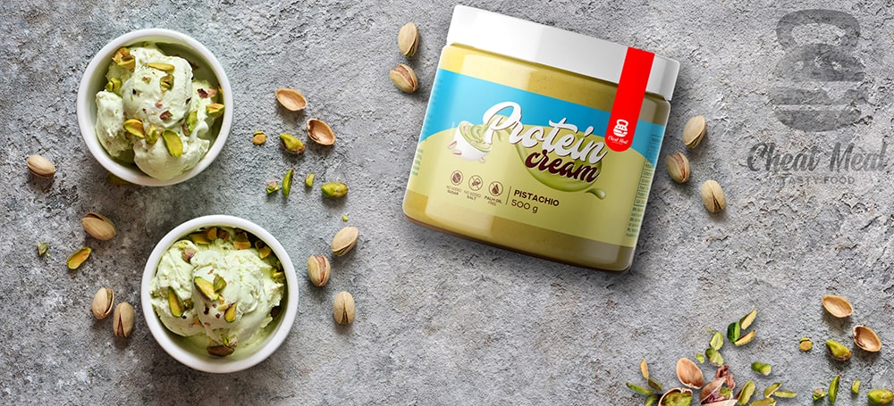 Cheat Meal - krem proteinowy pistacjowy