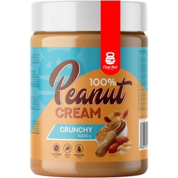 Cheat Meal Peanut Cream 100% Crunchy - Masło Orzechowe 1000g