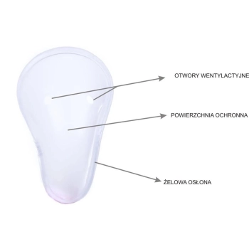 DBX Bushido Suspensor Męski Ochraniacz Krocza ARG-2154w - Biały