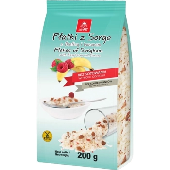 Eska SunFIT Płatki z Sorgo Instant z Maliną i Bananem 200g