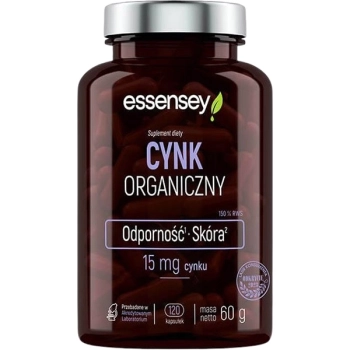 Essensey Cynk Organiczny 120 kaps.