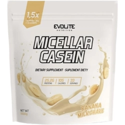 Evolite Micellar Casein 1000g banana milkshake