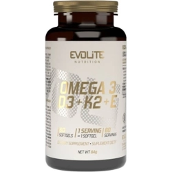 Evolite Omega 3 + D3 + K2 + E 60 kapsułek
