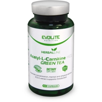Evolite Acetyl-L-Carnitine + Green Tea 100 kaps.