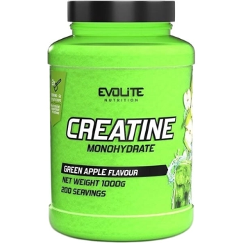 Evolite Creatine Monohydrate 1000g green apple