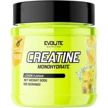 Evolite Creatine Monohydrate 500g lemon