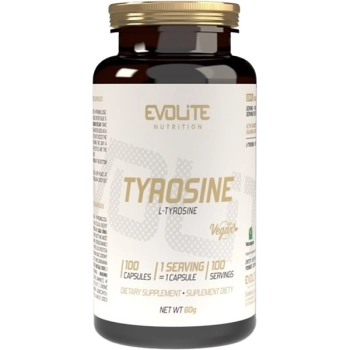 Evolite Tyrosine - L-tyrozyna 500mg - 100 kaps.