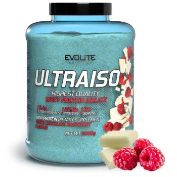 Evolite UltraIso 2000g biała czekolada-malina