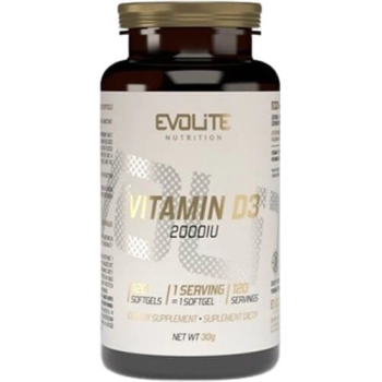 Evolite Vitamin D3 2000IU 120 kapsułek