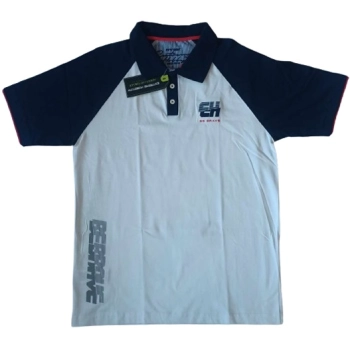 Extreme Hobby Koszulka Polo Be Brave Raglan White/Navy