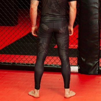 Extreme Hobby Legginsy Męskie Nightmare 2 Czarne