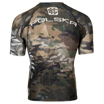 Extreme Hobby Short Sleeve Rashguard Polska Camo