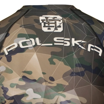 Extreme Hobby Short Sleeve Rashguard Polska Camo